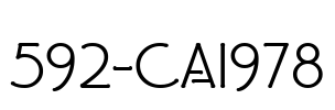 592-CAI978