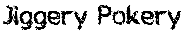 Jiggery Pokery Font Image
