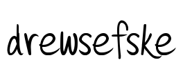 drewsefske Font Image