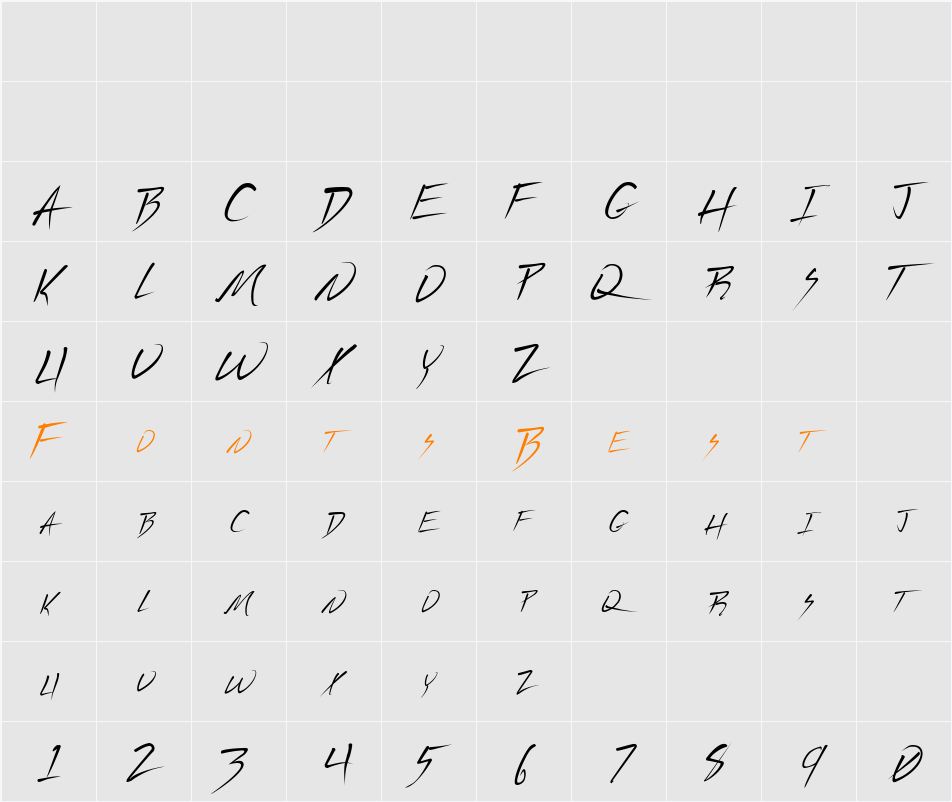 Uecker Character Map