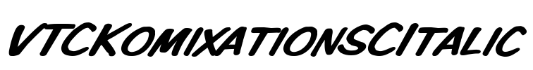 VTCKomixationSCItalic