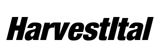 HarvestItal Font Image