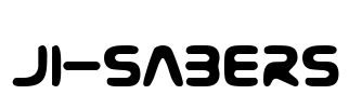 JI-Sabers Font Image