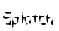 Splotch  Font Image