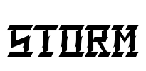 Storm Font Image