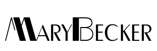 MaryBecker Font Image