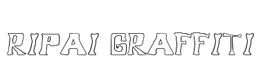Ripai Graffiti Font Image