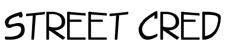 Street Cred Font Image