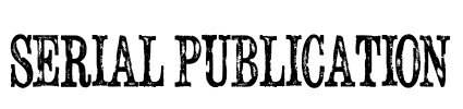 Serial Publication Font Image