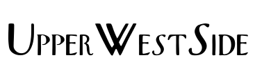 UpperWestSide Font Image