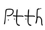 Ptth Font Image