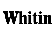 Whitin Font Image
