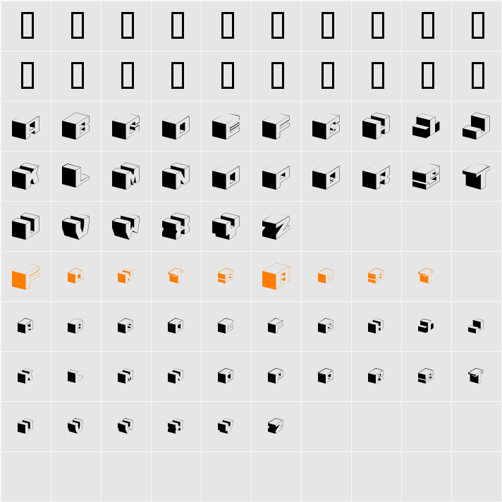 NewKids Character Map