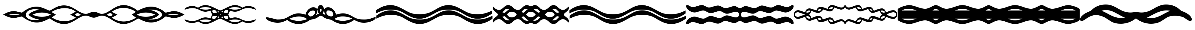 SC Dividers Font Image