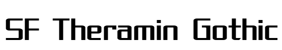 SF Theramin Gothic