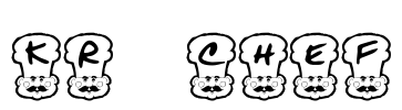 KR Chef Font Image