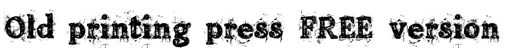 Old printing press_FREE-version
