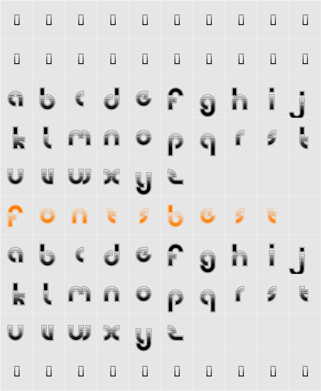 Untitled Character Map