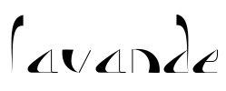 Lavande Font Image