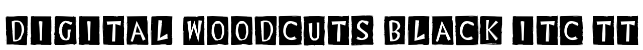 Digital Woodcuts Black ITC TT