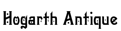 Hogarth Antique Font Image