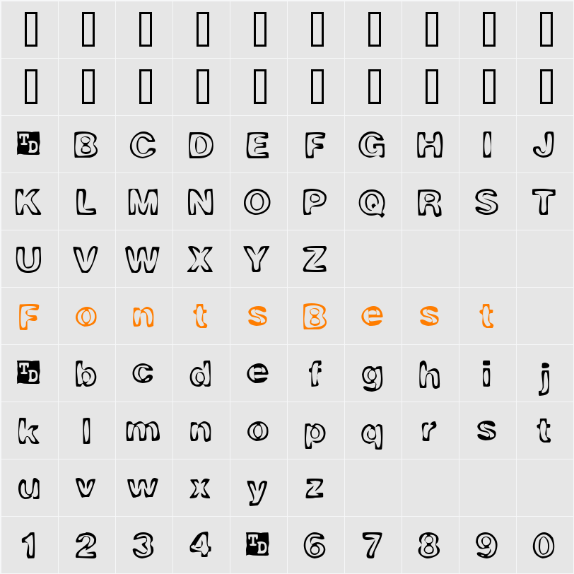 Ring O Fire Trial Version Character Map