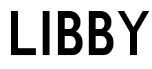 Libby Font Image