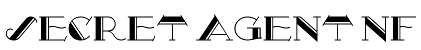 Secret Agent NF Font Image