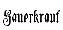 Sauerkraut