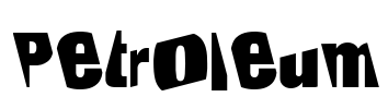 Petroleum Font Image