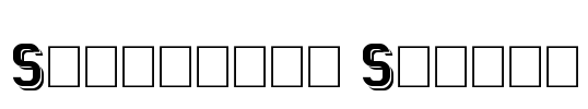 Statement Shadow Font Image