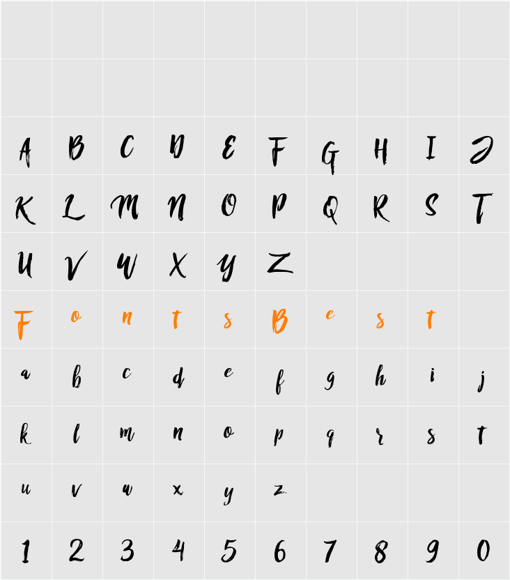 RofiTaste Character Map