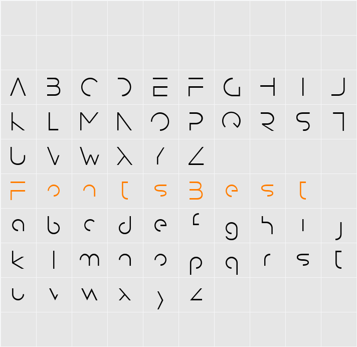 Disolve Character Map