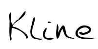 Kline Font Image