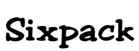 Sixpack Font Image