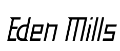 Eden Mills Font Image