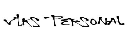 Vtks Personal Font Image