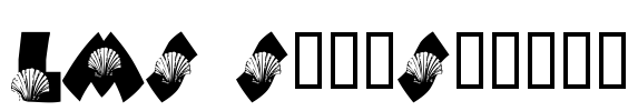 LMS She-Shells Font Image