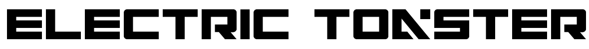 Electric Toaster Font Image