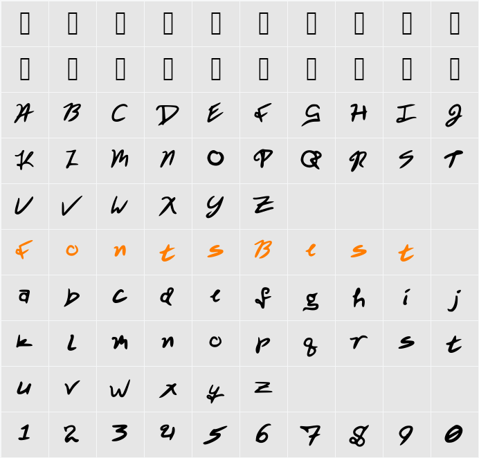 WickedPissah Character Map