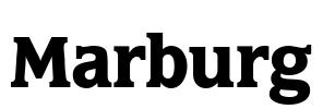 Marburg Font Image