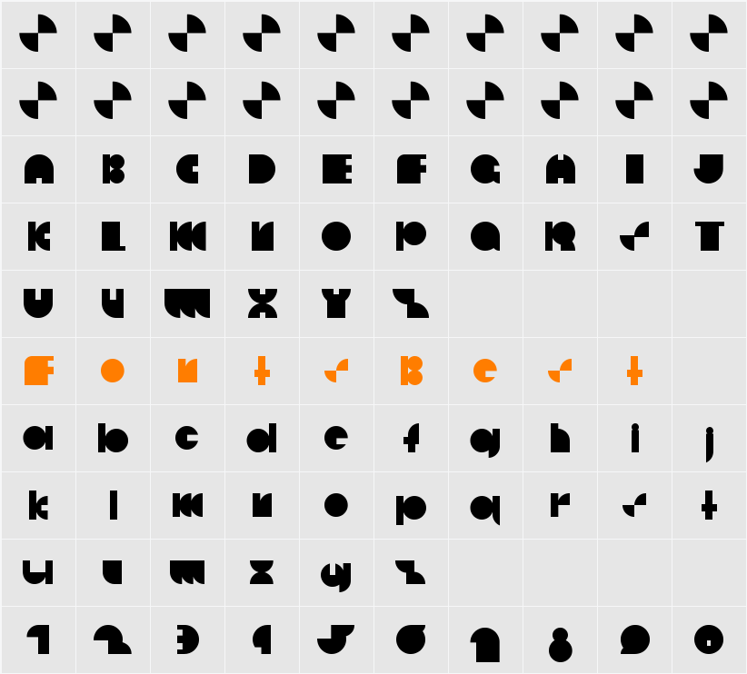 deccodisco Character Map