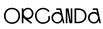 Organda Font Image