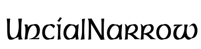 UncialNarrow
