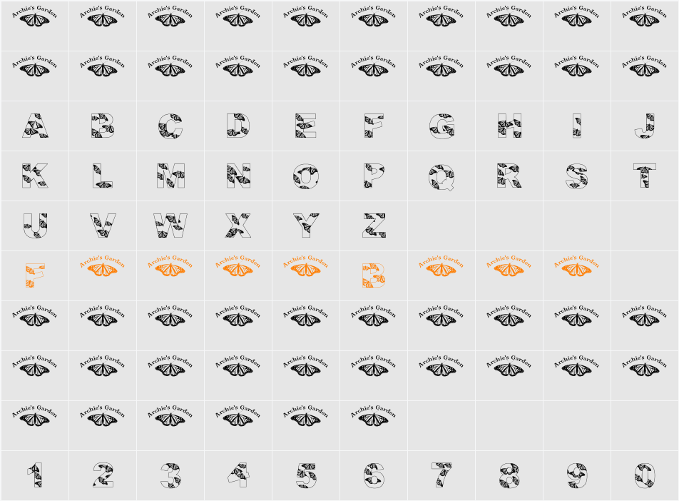 WL Royal Flutter Character Map