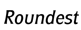 Roundest Font Image