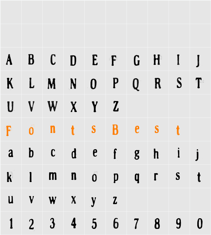 Lumenharmaa Character Map