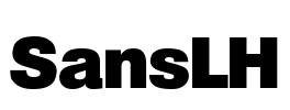 SansLH Font Image