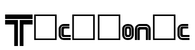 Techtonic Font Image