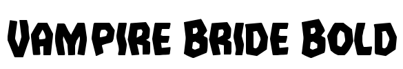 Vampire Bride Bold